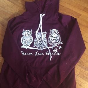 Maroon hoodie